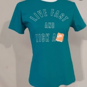 Women’s NIKE “Live fast and kick ass” T-shirt